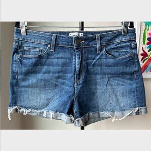 Paige Jimmy Jimmy Short Mid Rise Jean Shorts in Buffy - Size 31